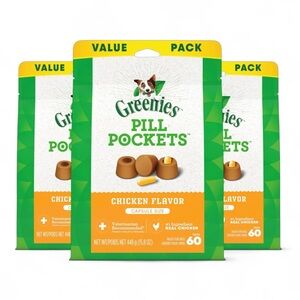 Set of 3 - Greenies Pill Pockets - Chicken Flavour